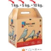 Pâtée Blanche Aux œufs Pour Oiseaux à Fond Blanc 5Kg - Easyyem -Vola Soldes patee a base d oeufs easyyem pour canaris blanc 5kg